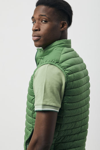 Adamus gilet smanicato verde - 7
