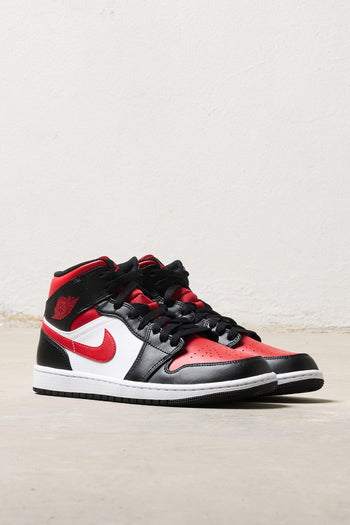 Sneakers 7818 Jordan 1 Mid Fire Red - 3