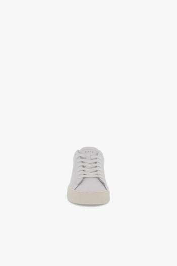 Sneakers SONICA CALF WHITE-BEIGE in pelle e camoscio bianco e beige - 4