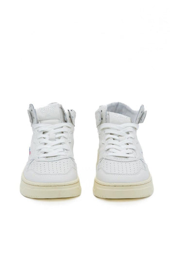 Sneaker Alta AUMW-GG04 Bianco Donna - 4