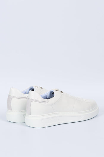Harmont Blaine Sneaker in Pelle Bianca Uomo - 4