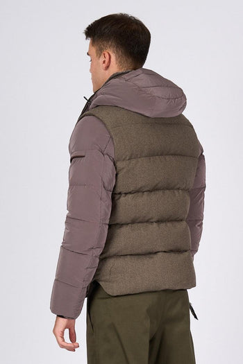 Piumino/Gilet Casciano Bomber Cacao Uomo - 3