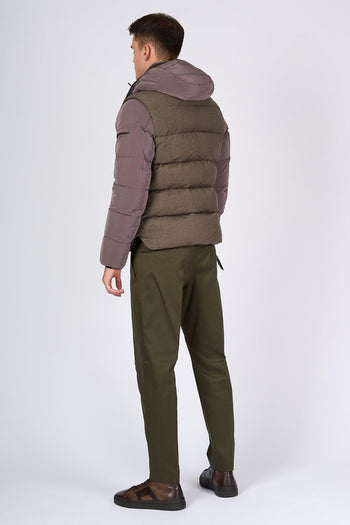 Piumino/Gilet Casciano Bomber Cacao Uomo - 6