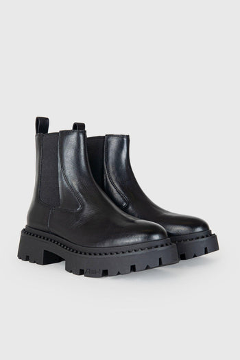 Stivaletto Beatle Genesis Stud Nero in Pelle Donna - 2