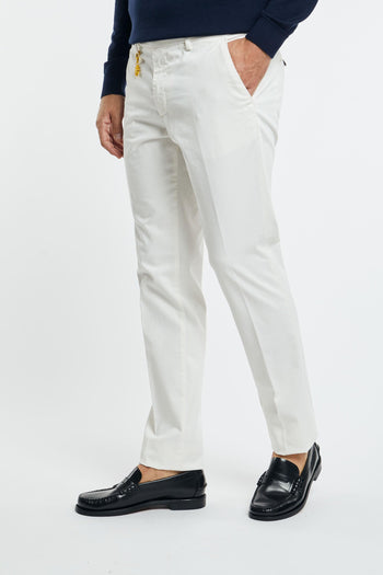 Pantalone slim in cotone stretch - 3