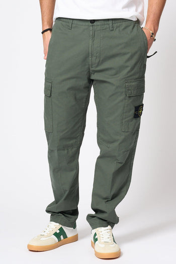 Pantalone Cargo Supima Muschio Uomo - 3