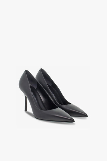 Décolleté GUCCI MUSA CACHEMIRE in pelle nero - 5