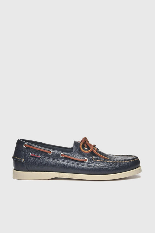 Mocassino Dockside Portland Pelle Blu Navy