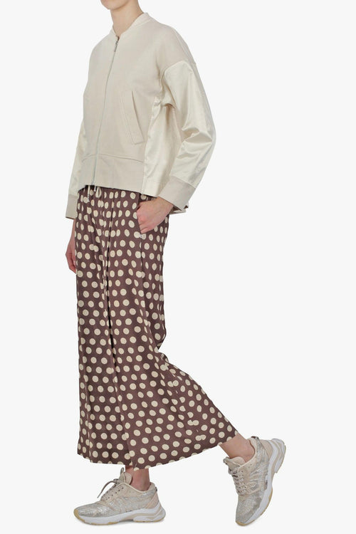 - Pantalone - 430790 - Marrone/Panna