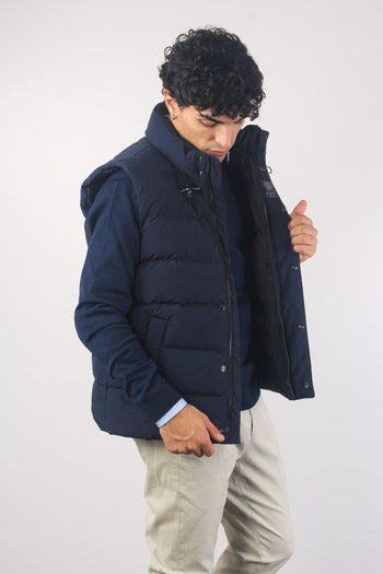 Smanicato Tasche Blu Navy - 2