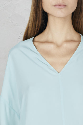 Maglia fluida in misto seta - 5
