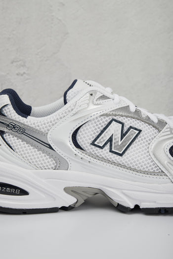 Sneakers 530 Mesh/Pelle Bianco - 4