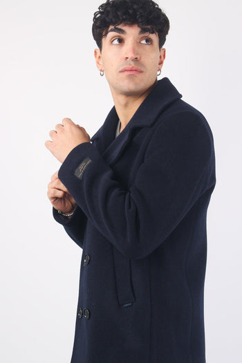 Peacoat Doppiopetto Dark Blue - 6