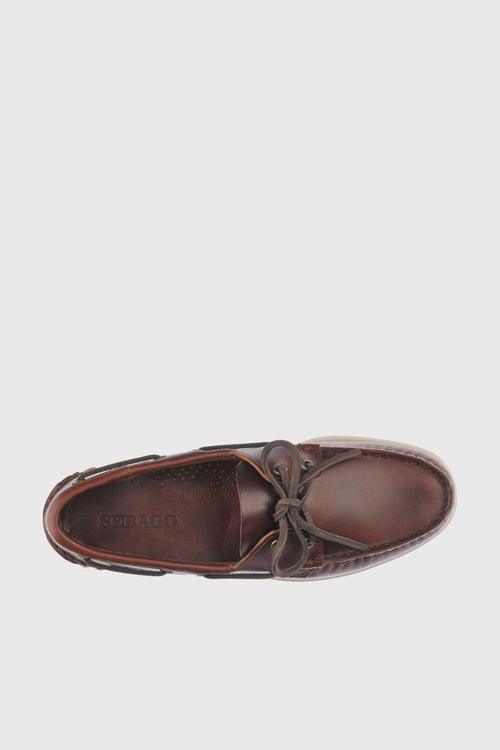 Mocassino Dockside Portland Waxed Pelle Marrone - 2