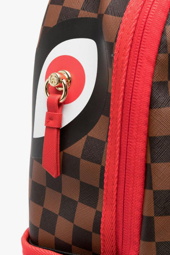 Zaino Rosso Uomo Bocca Dentata - 5