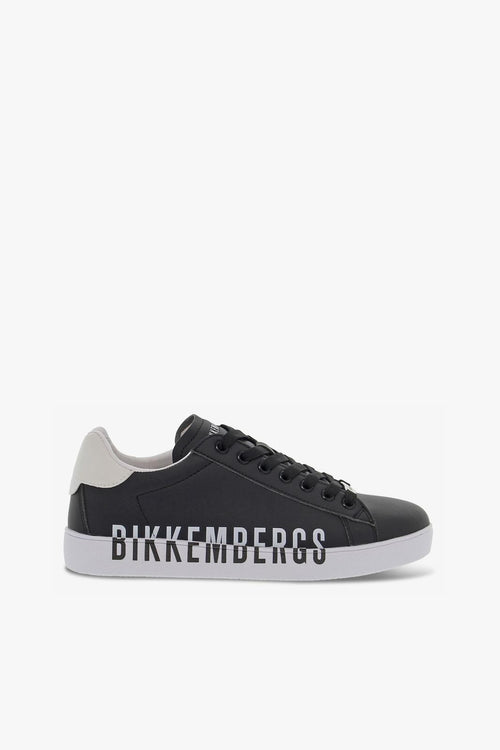 Sneakers EXTRALIGHT in microfibra nero e bianco