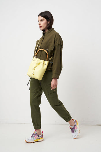Washed Cotton Jacket 9031 Green - 4