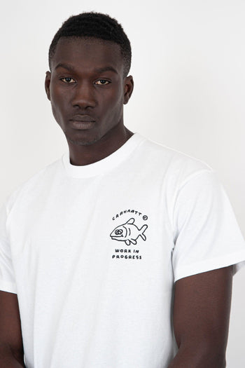 WIP T-Shirt Icons Cotone Bianco - 2