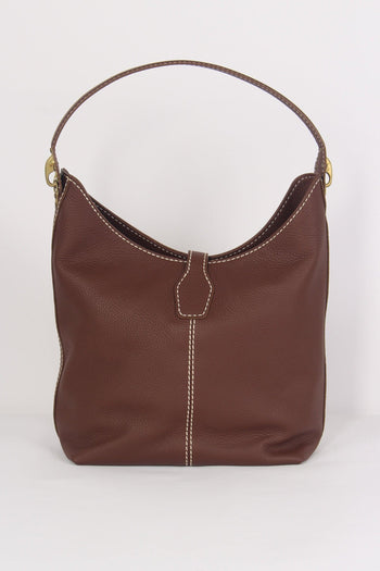 Borsa Hobo Ganci Marrone - 3