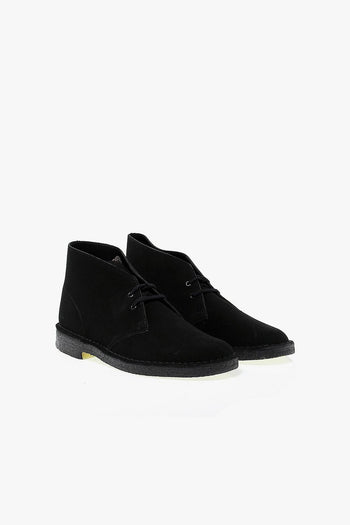 Polacco DESERT BOOT in camoscio nero - 5