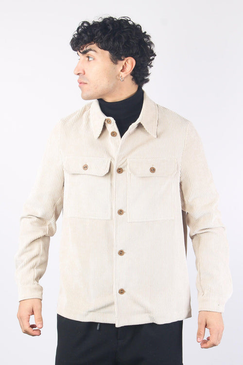 Velvet Camicia Over Velluto Burro