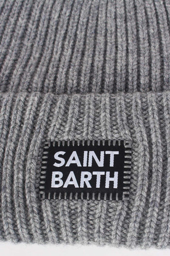 Cuffia Logo Patch Grigio - 3