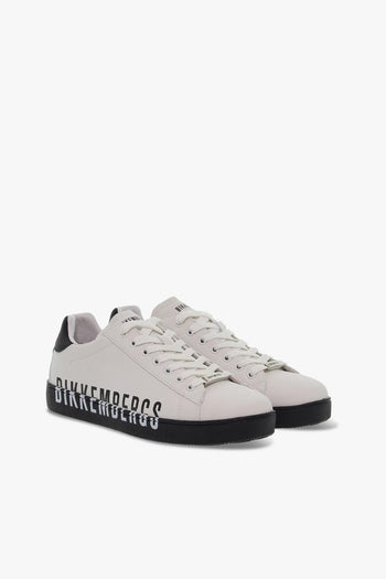 Sneakers EXTRALIGHT in microfibra bianco e nero - 5