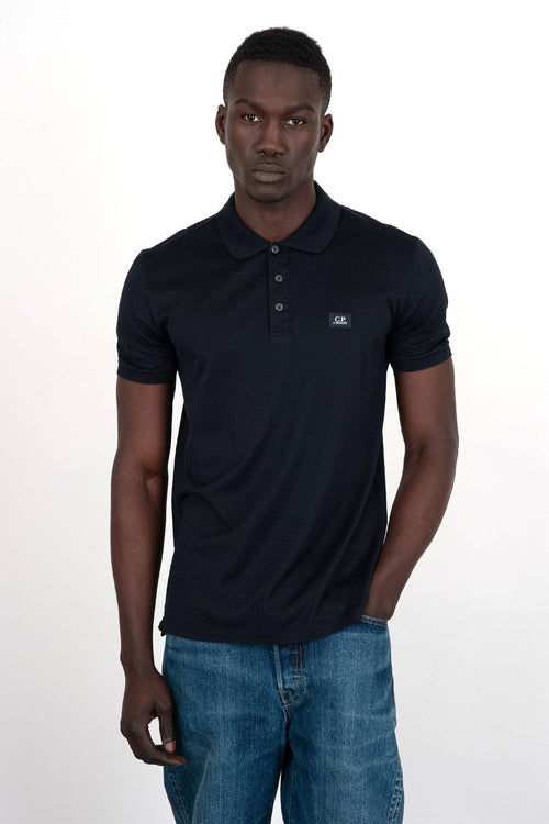 Polo 70-2 Cotone Jersey Blu Scuro