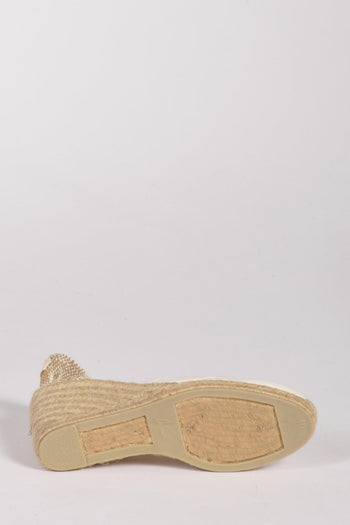 Espadrillas Zeppa Bianco/beige Donna - 5