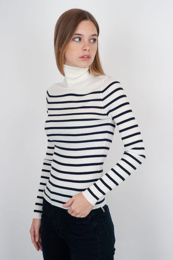 Maglia Dolcevita Krysti Bianco Donna - 3