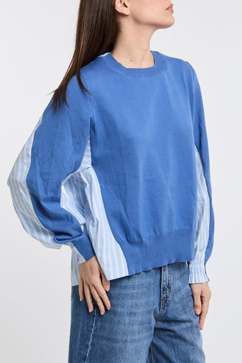 Maglia in cotone e popeline - 2