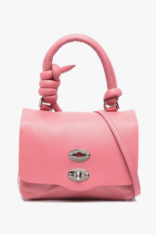 Borsa Rosa Donna Postina Piuma Knot Baby