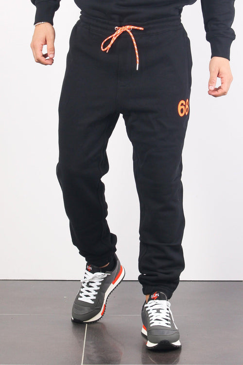 Pantalone Logo Fluo Nero - 2