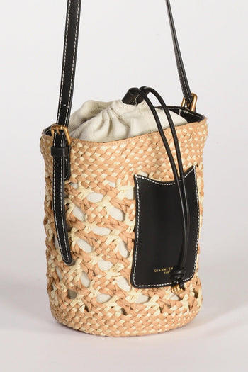 Secchiello Saona Beige/nero Donna - 4