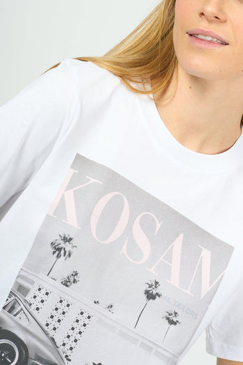 T-shirt La Belle Vie Bianco Donna - 2