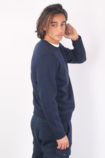 Girocollo Felpa Navy - 4