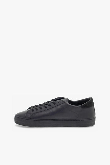 Sneakers HILL LOW VINTAGE CALF TOTAL-BLACK in pelle nero e nero - 3