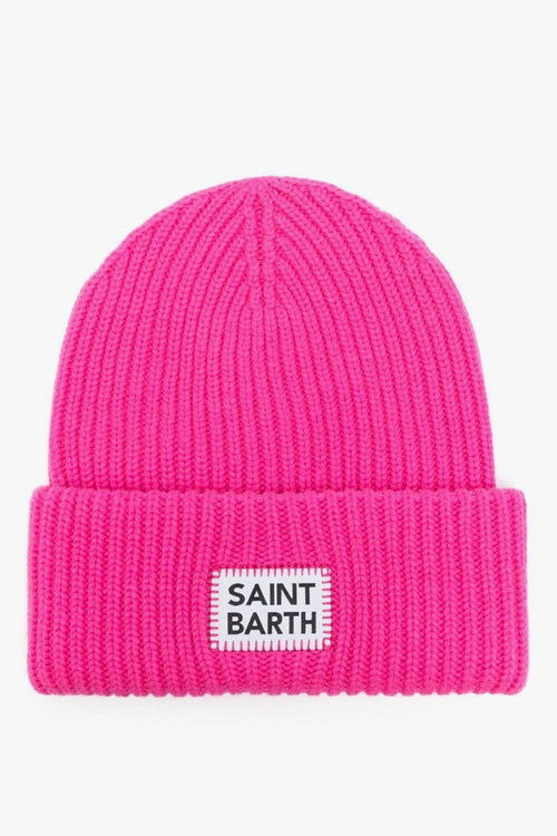 Saint Barth Cappellino Lana/Nylon/Viscosa/Cashmere Rosa