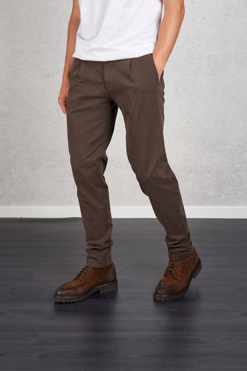 Pantalone 1 Pences Virtuoso Marrone Uomo - 1