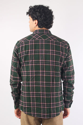 Camicia Texana Check Verde - 2