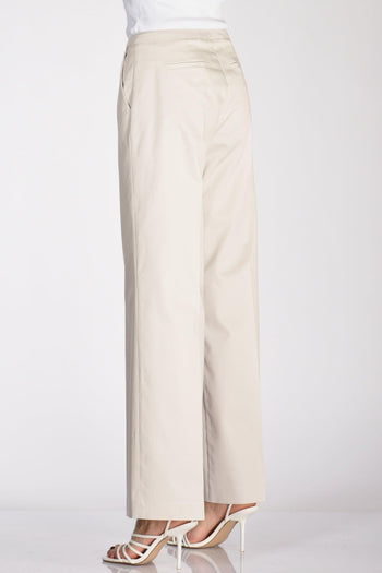 Pantaloni Justine Bianco Naturale Donna - 6