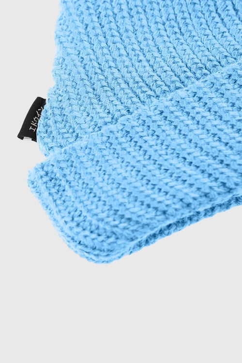 Short Beanie Sintetico Celeste - 2