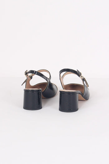 Chanel Bicolore C/tacco Vera P Nero/burro - 3