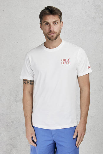 Saint Barth Cotton Classic T-shirt Multicolor Uomo - 2