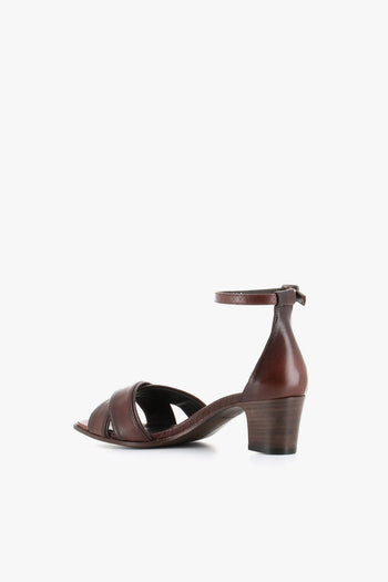Sandalo 17163e Marrone Donna - 4