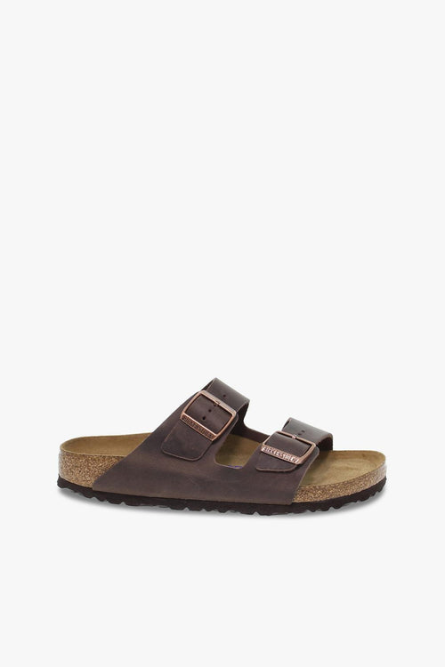 Sandalo ARIZONA SOFT FOOTBED in pelle habana