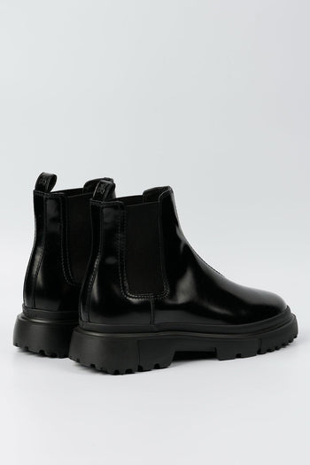 Chelsea Boot Spazzolato Nero Uomo - 3