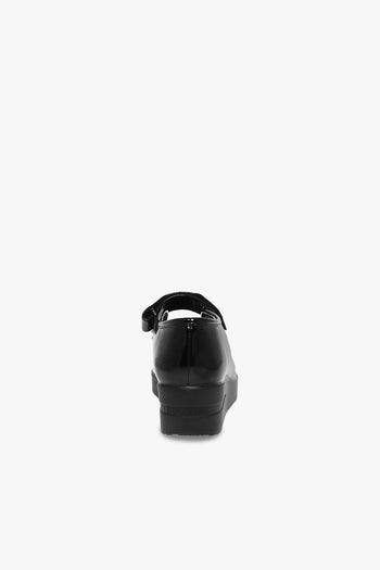 Décolleté AGILE in vernice e camoscio nero - 2