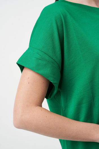 T-shirt manica corta verde - 5