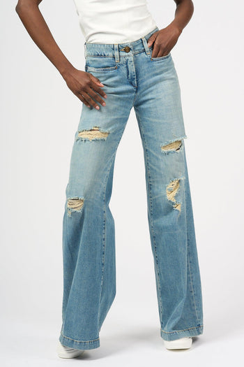 Jeans Levant Rotture Denim Donna - 3